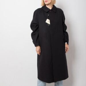 Italian Vintage Long Wool Overcoat