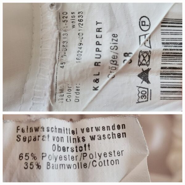 Vintage German Dirndl Crop Top - Image 10
