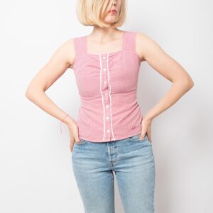 Vintage Luis Trenker Folk Top