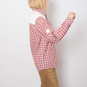 Vintage Red Plaid Shirt
