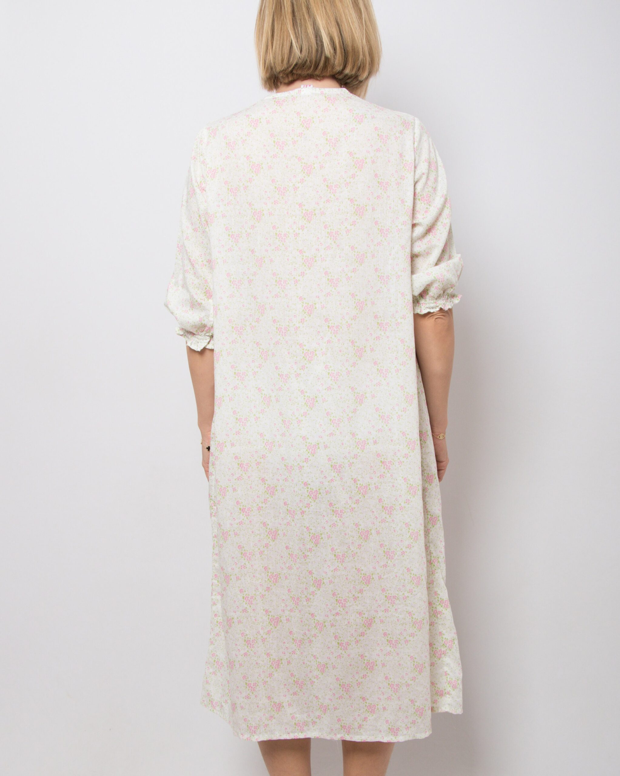 Vintage Romantic Nightgown Floral Vintage Romantic Nightgown Floral - Image 4