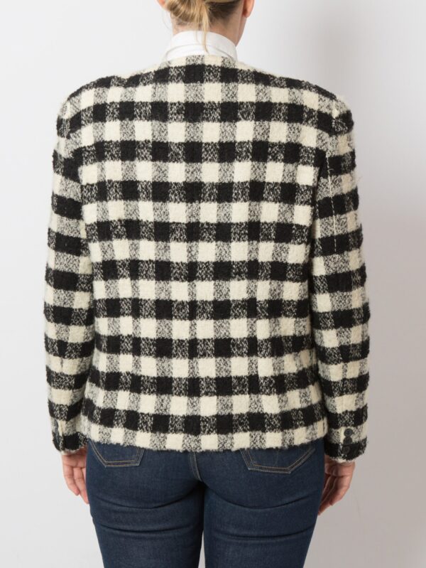 LORI Firenze Vintage Plaid Blazer - Image 5
