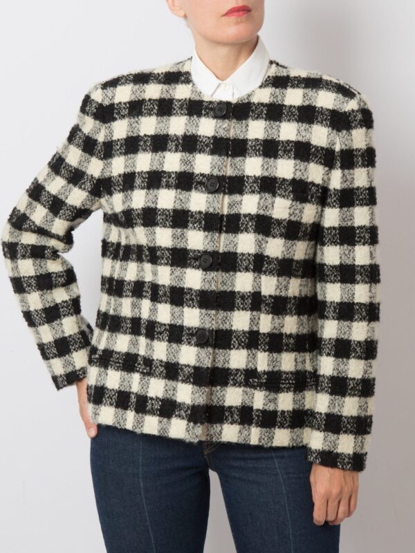 LORI Firenze Vintage Plaid Blazer - Image 7