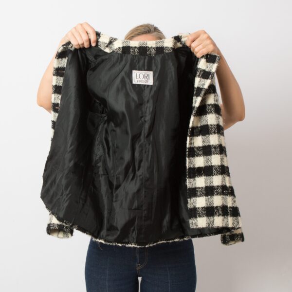LORI Firenze Vintage Plaid Blazer - Image 8