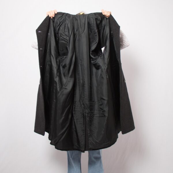 80s Oversized Mohair Coat - Image 9
