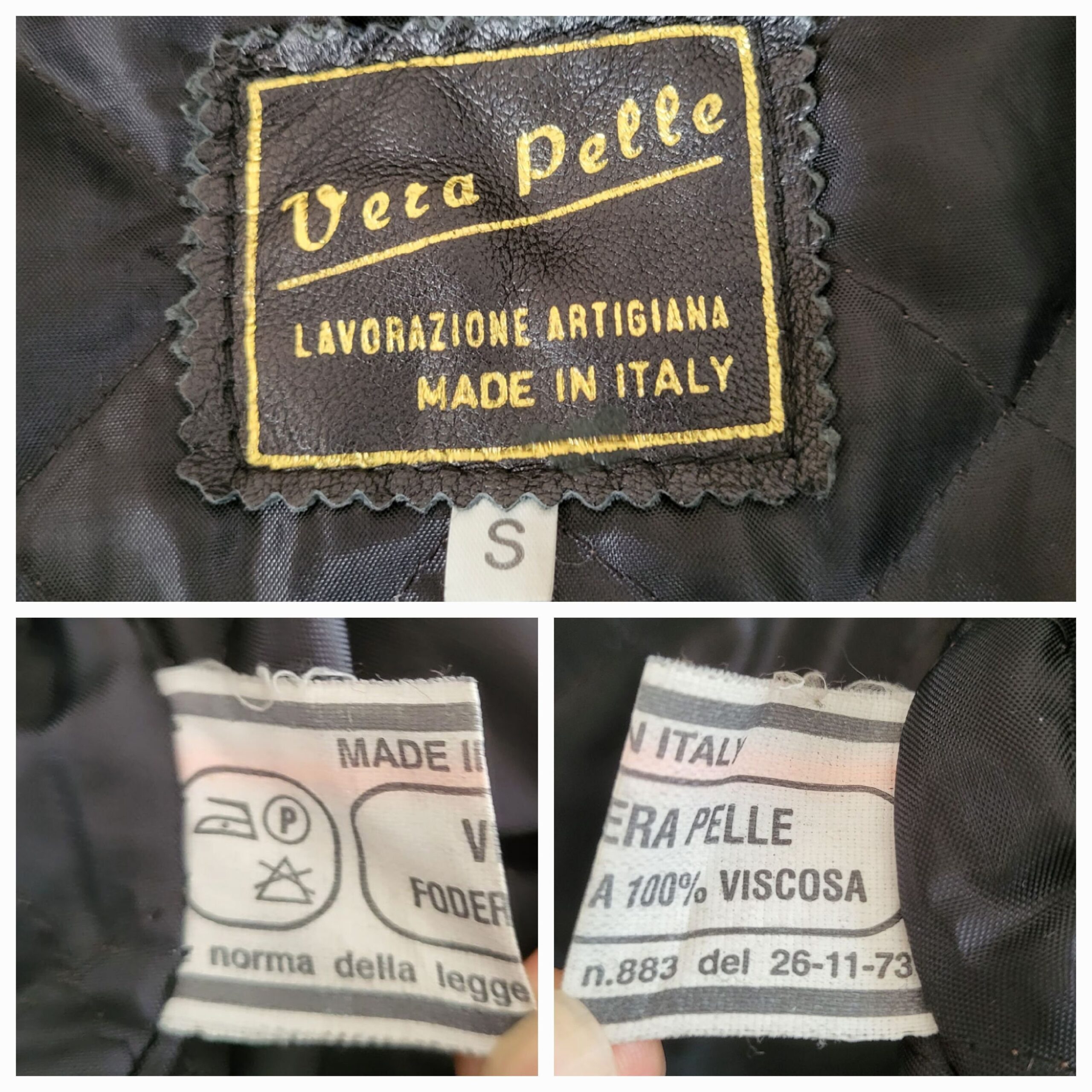 Y2K Cropped Leather Jacket Y2K Cropped Leather Jacket - Image 6