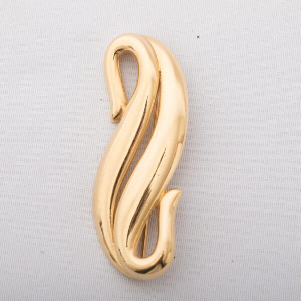 Vintage MONET Golden Brooch