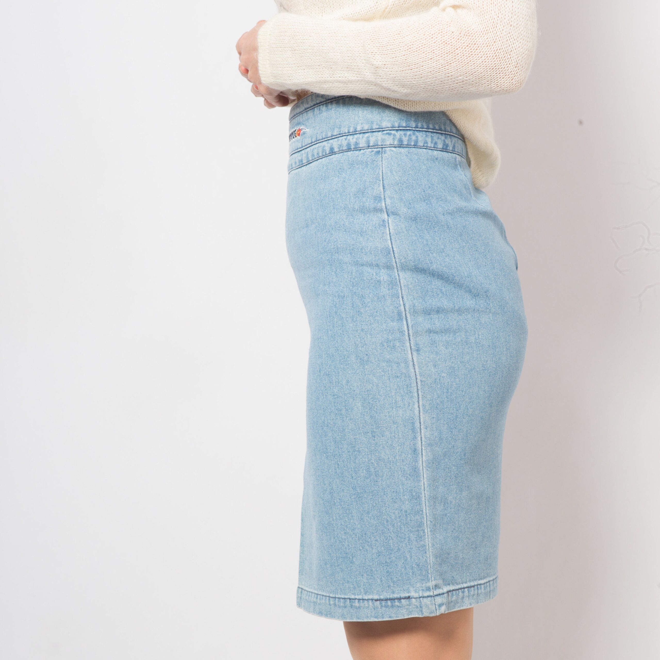Vintage Laura Biagiotti Denim Skirt Vintage Laura Biagiotti Denim Skirt - Image 4