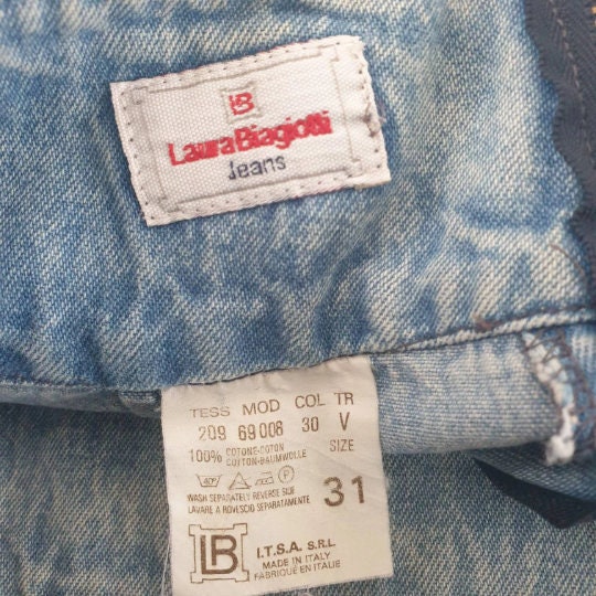 Vintage Laura Biagiotti Denim Skirt Vintage Laura Biagiotti Denim Skirt - Image 6