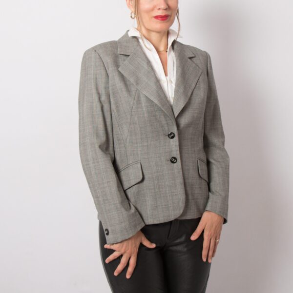 Vintage Escada Wool Blazer - Image 5