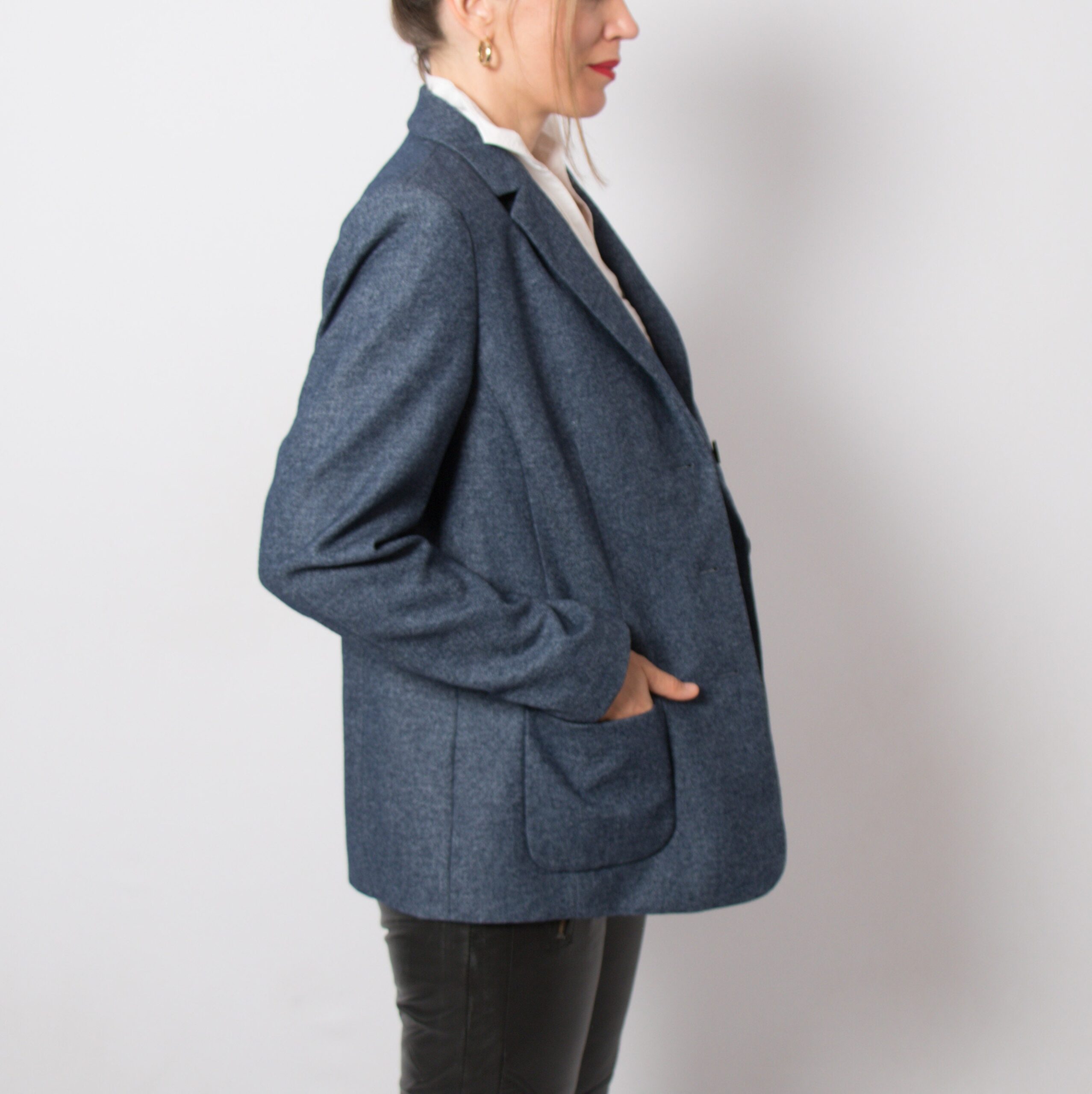Vintage Marcona Blue Blazer Vintage Marcona Blue Blazer - Image 3