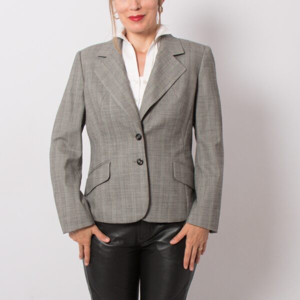Vintage Escada Wool Blazer - Image 7