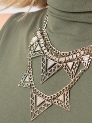 Vintage Statement Geometric Boho Necklace