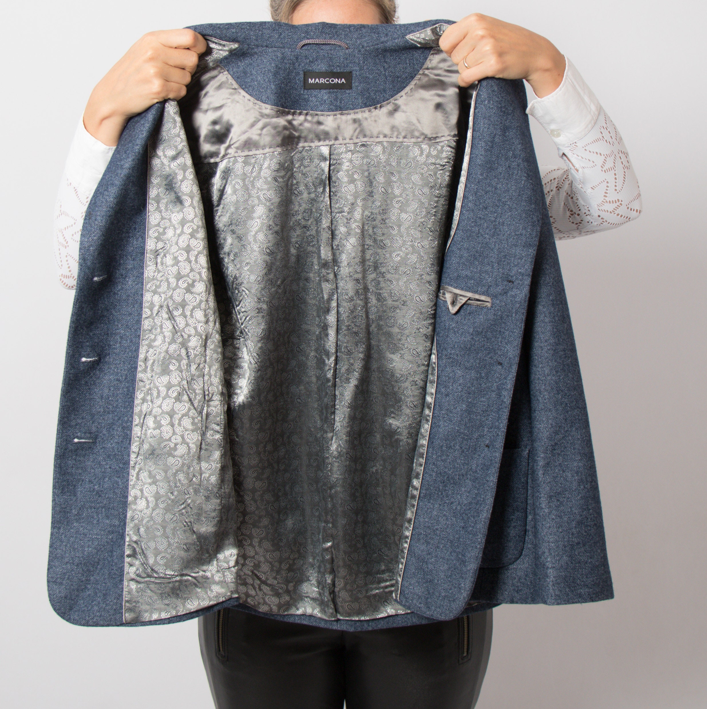 Vintage Marcona Blue Blazer Vintage Marcona Blue Blazer - Image 5