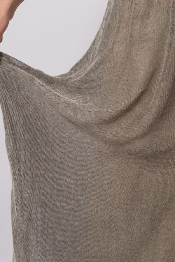Italian Linen Knit Maxi Skirt - Image 5