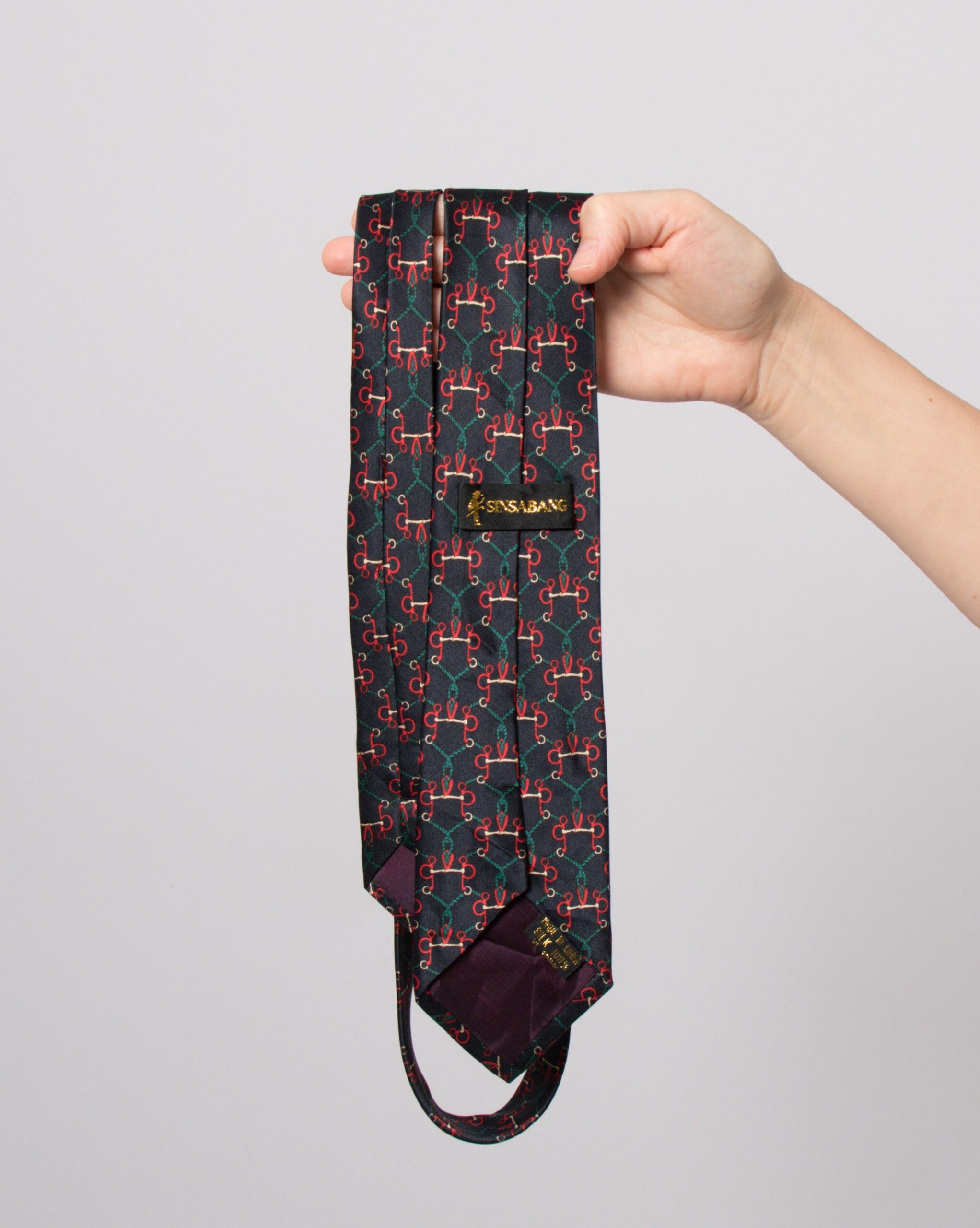 Vintage Sasaabang Silk Tie Vintage Sasaabang Silk Tie - Image 3