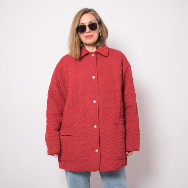 Vintage Antonette Quilted Liner Jacket - Image 2