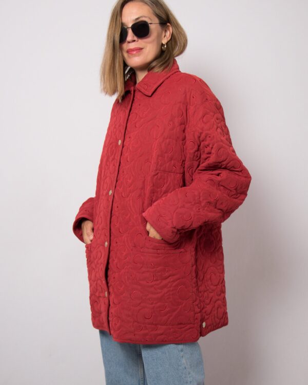 Vintage Antonette Quilted Liner Jacket - Image 3