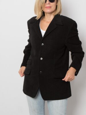 Vintage Black Corduroy Jacket