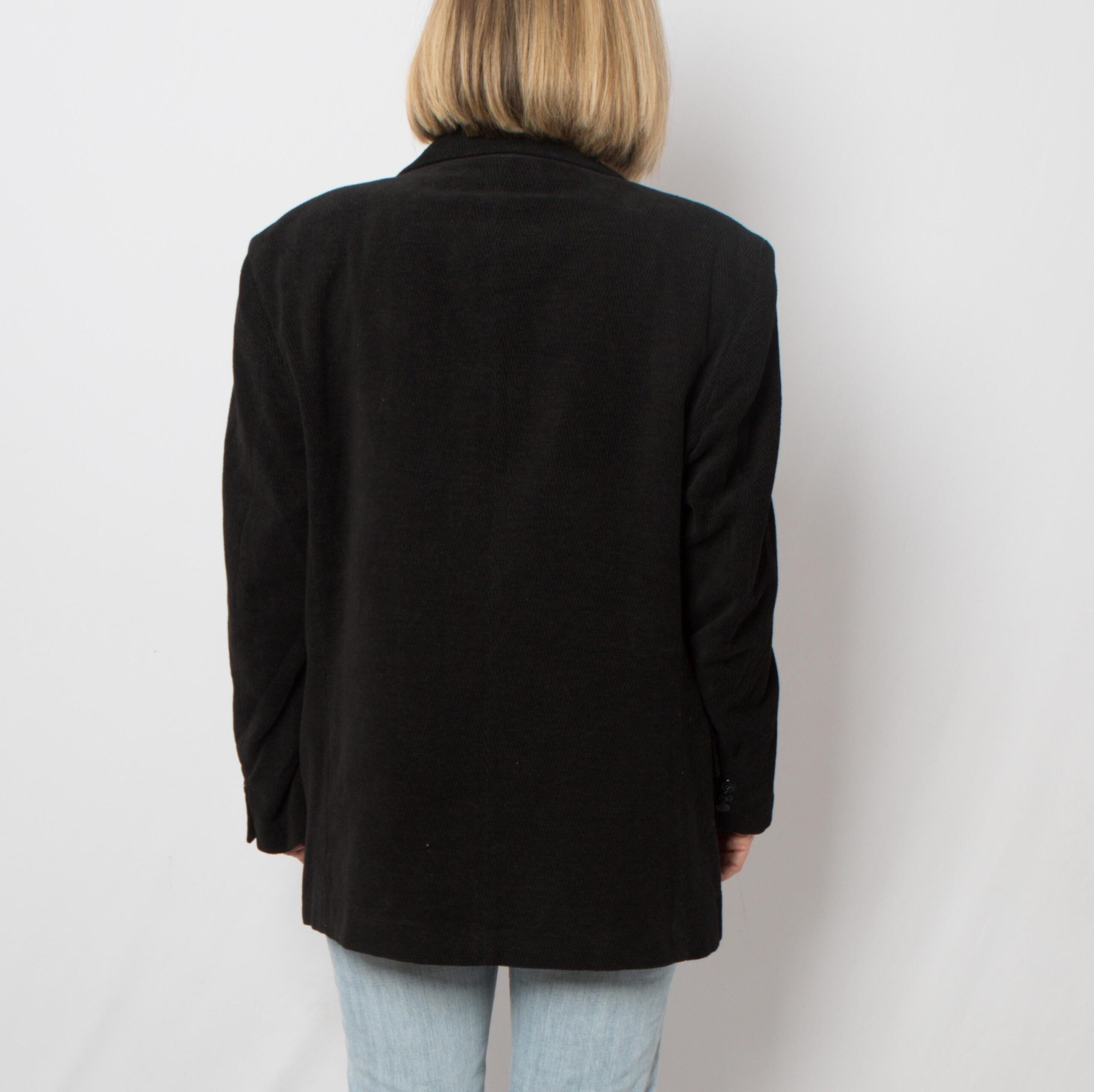 Vintage Black Corduroy Jacket Vintage Black Corduroy Jacket - Image 4