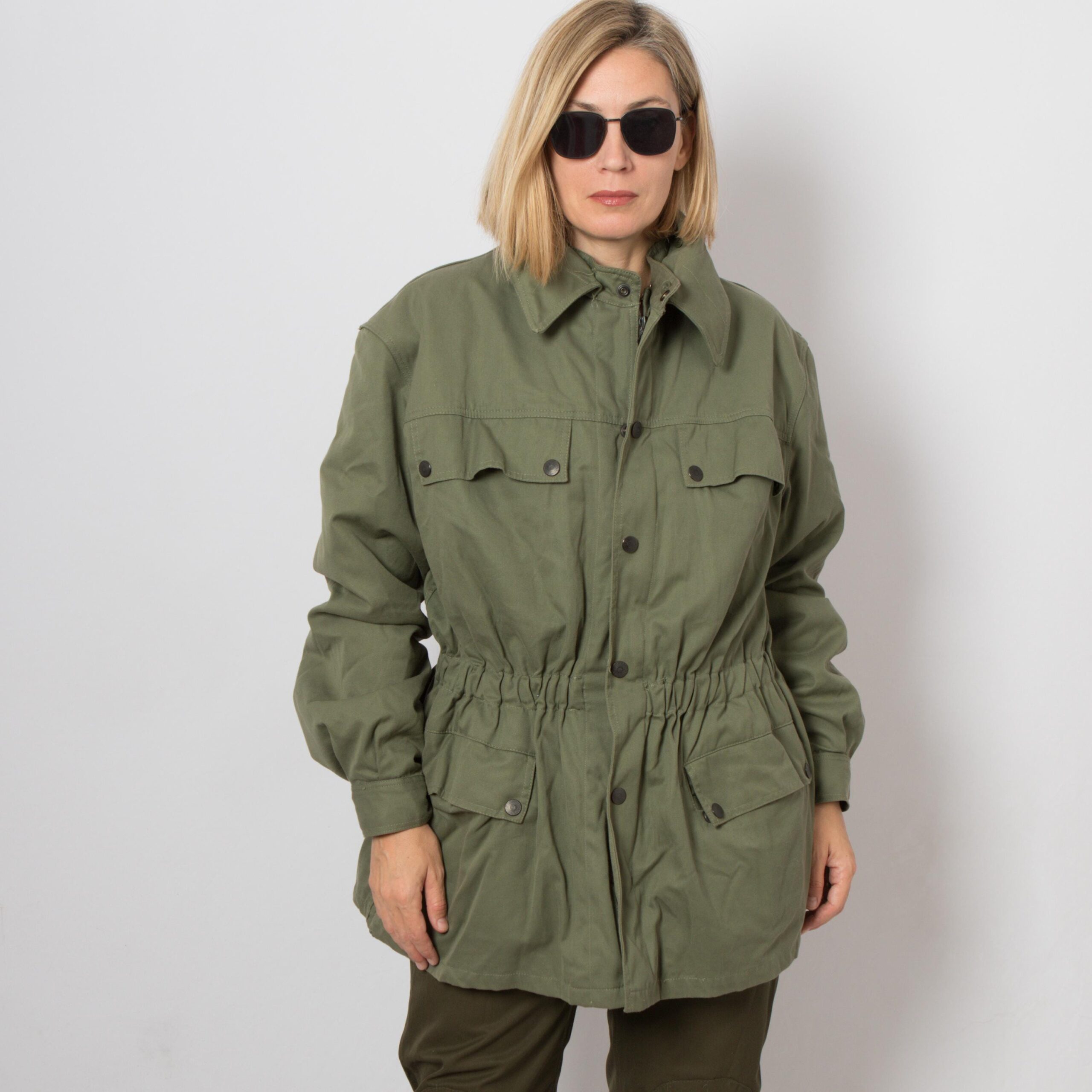 Vintage Military Army Green Jacket Vintage Military Army Green Jacket