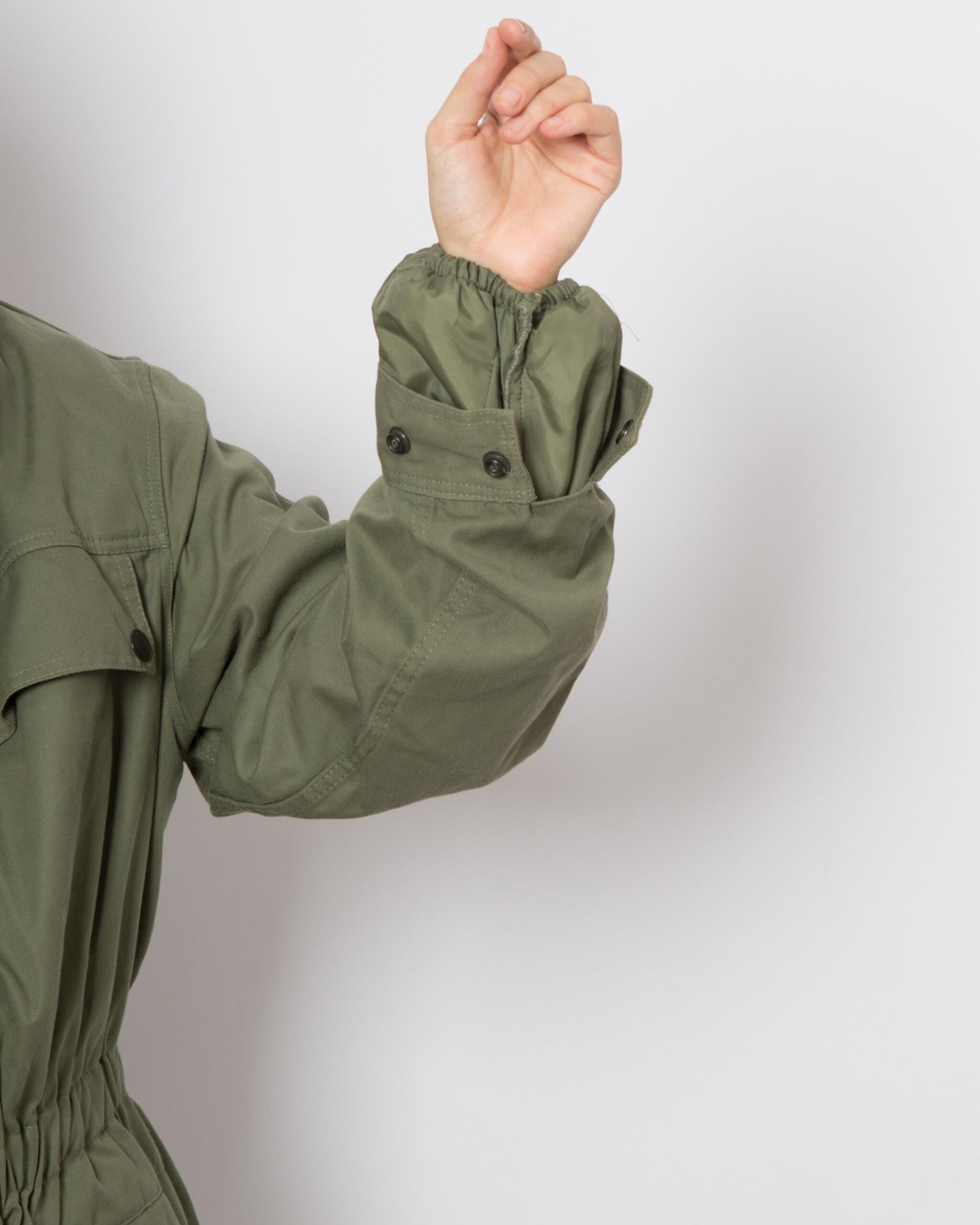 Vintage Military Army Green Jacket Vintage Military Army Green Jacket - Image 2