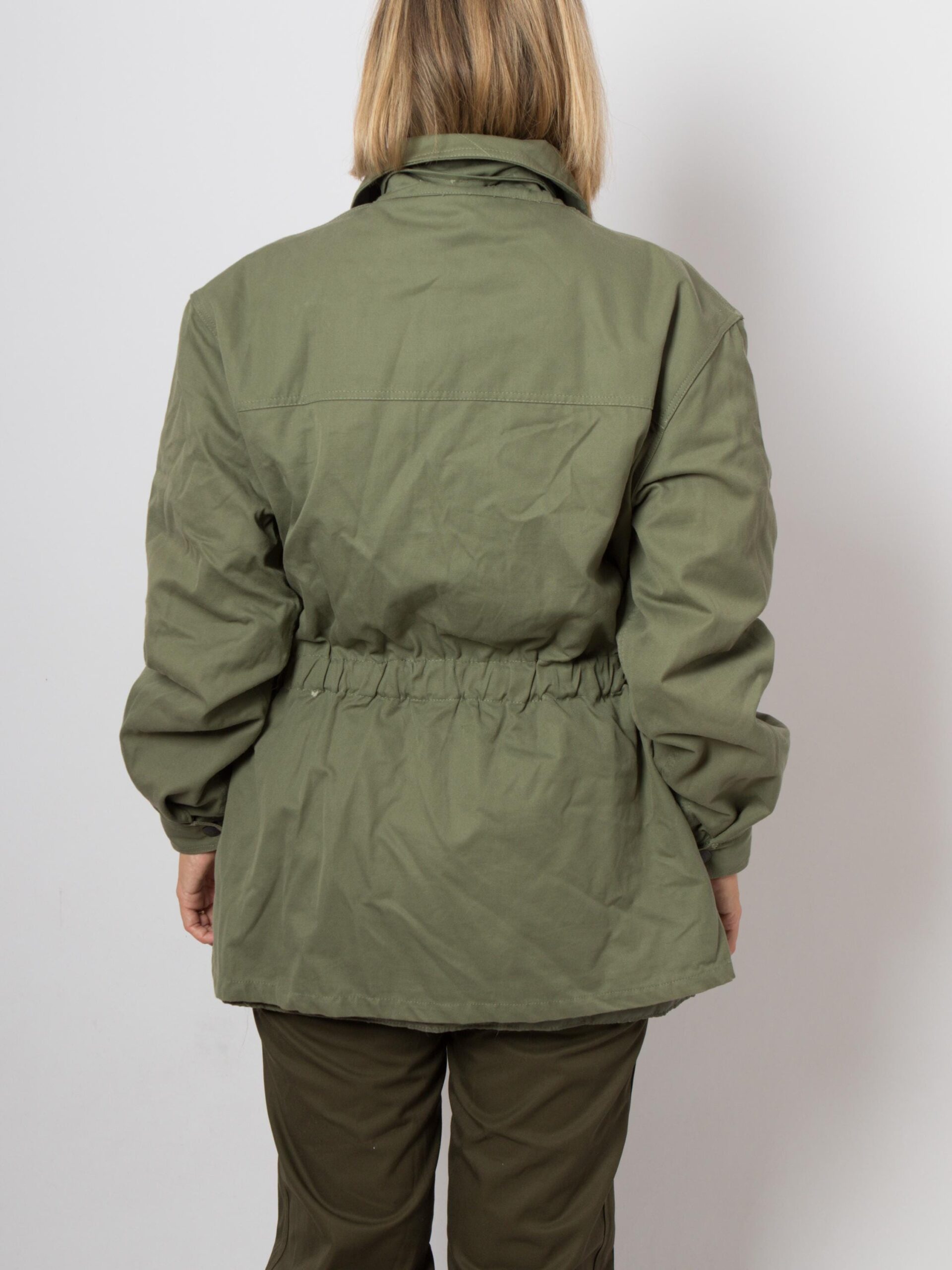 Vintage Military Army Green Jacket Vintage Military Army Green Jacket - Image 5