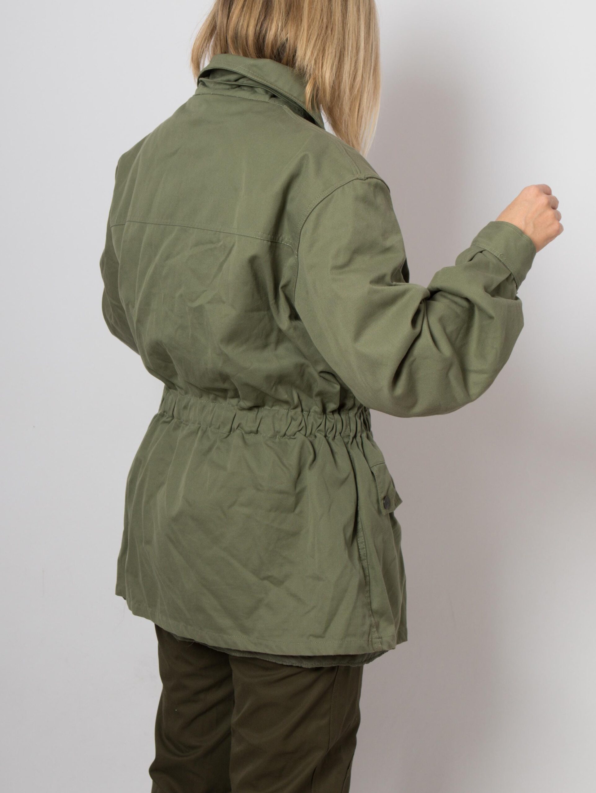 Vintage Military Army Green Jacket Vintage Military Army Green Jacket - Image 6