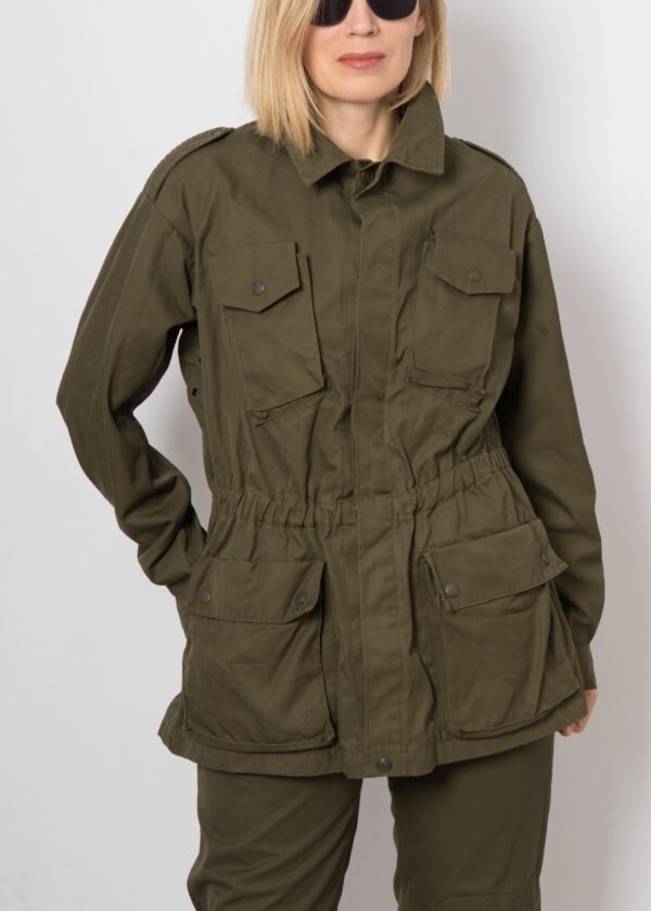 Vintage Military Parka Army Jacket - Image 8