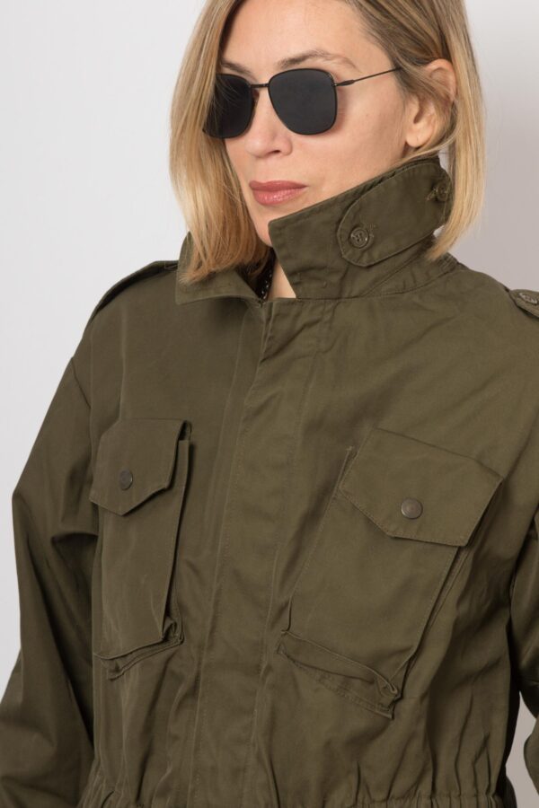 Vintage Military Parka Army Jacket - Image 9