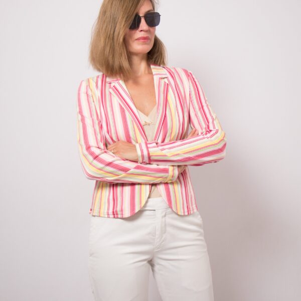 Tommy Hilfiger Striped Candy Blazer - Image 7