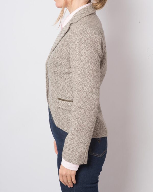 Vintage SETFANEL Cropped Wool Blazer - Image 5