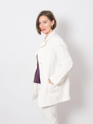 MISSONI Sport White Linen Blazer