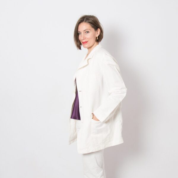 MISSONI Sport White Linen Blazer