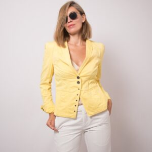 Vintage Marc Cain Yellow Blazer