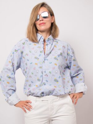 90s Oversized Button Down Shirt Mens