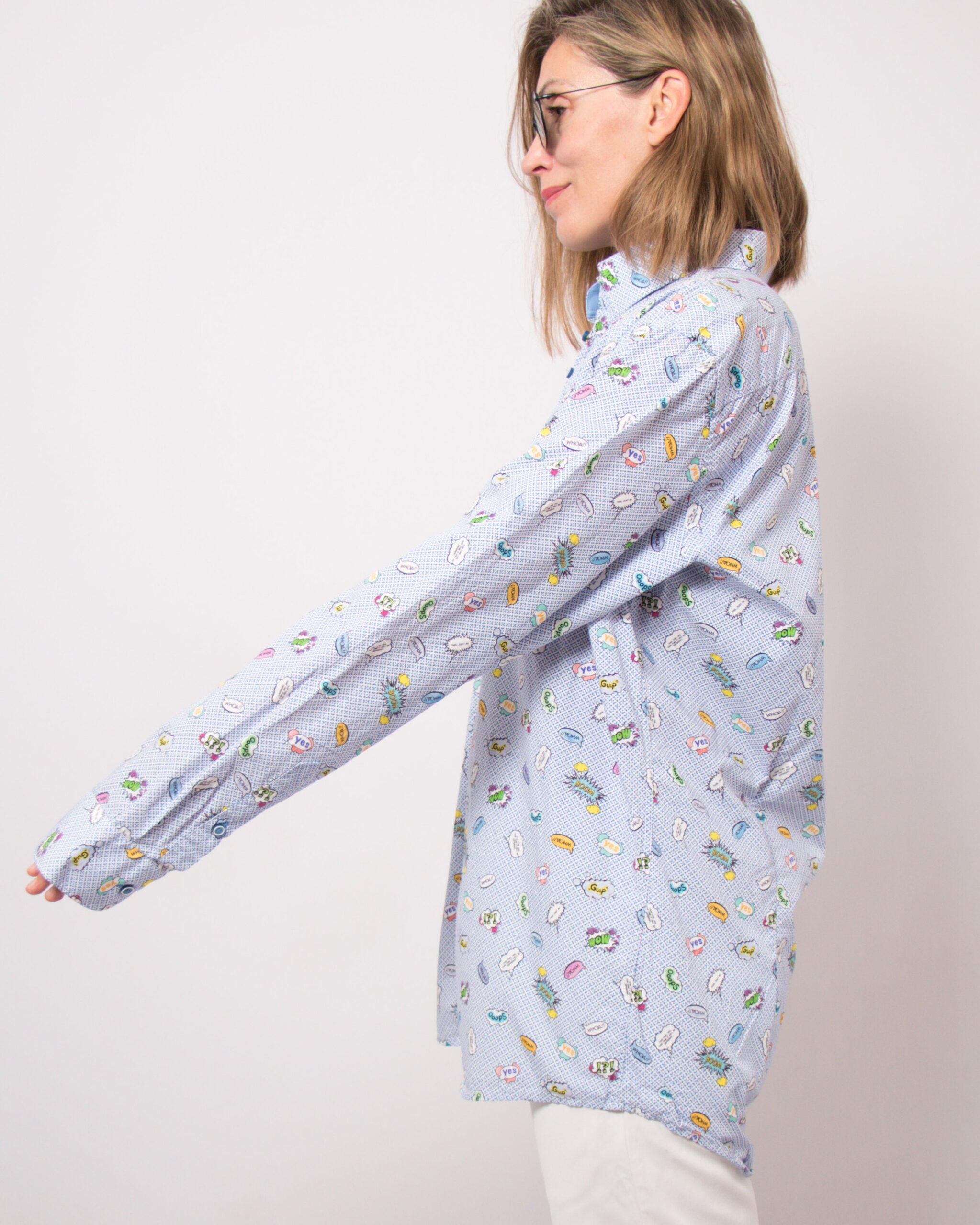90s Oversized Button Down Shirt Mens 90s Oversized Button Down Shirt Mens - Image 4