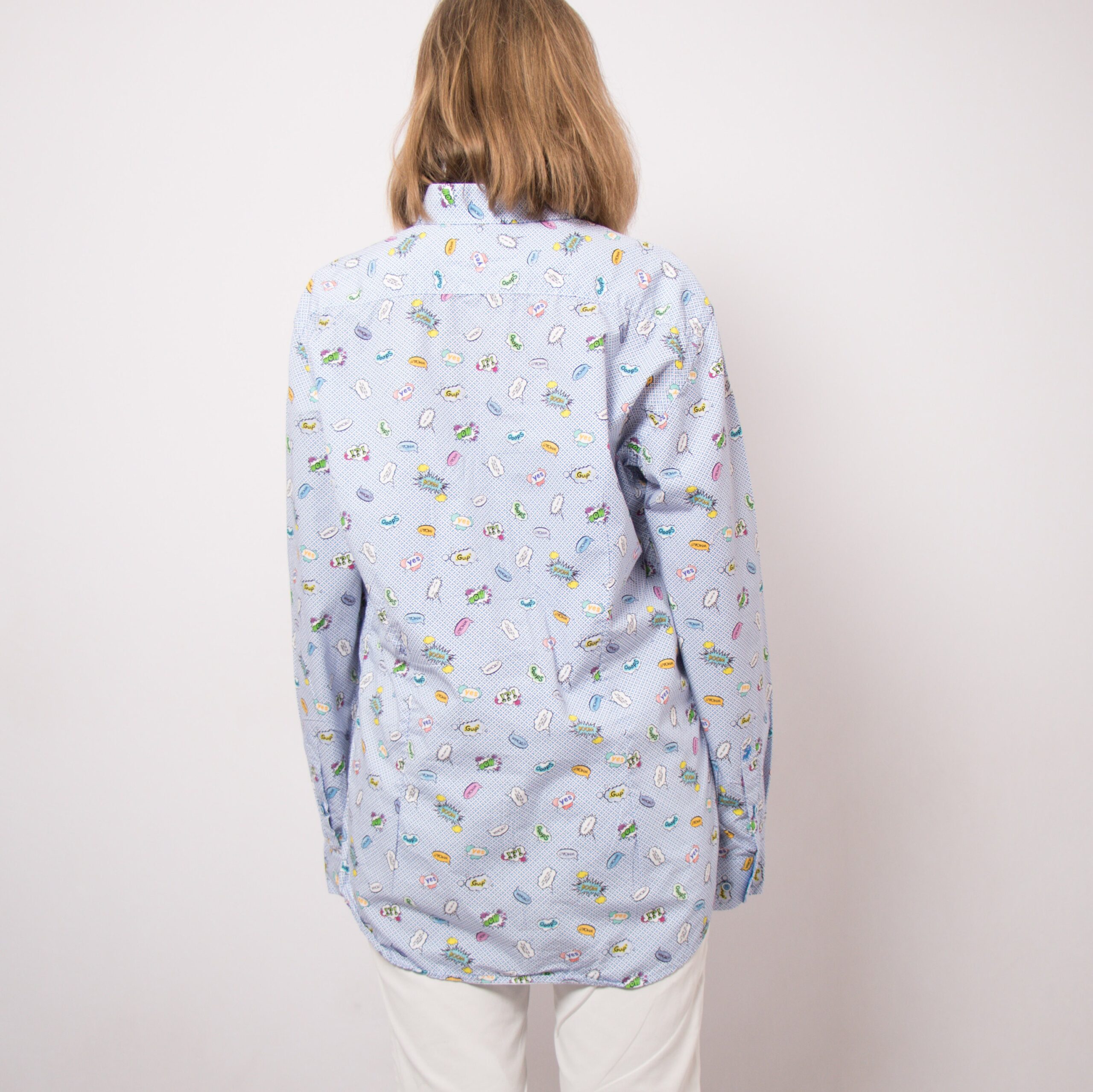 90s Oversized Button Down Shirt Mens 90s Oversized Button Down Shirt Mens - Image 5