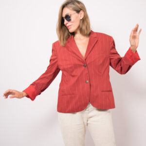 Vintage René Lezard Pinstripe Blazer