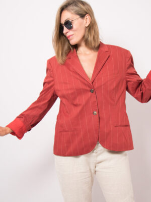 Vintage René Lezard Pinstripe Blazer