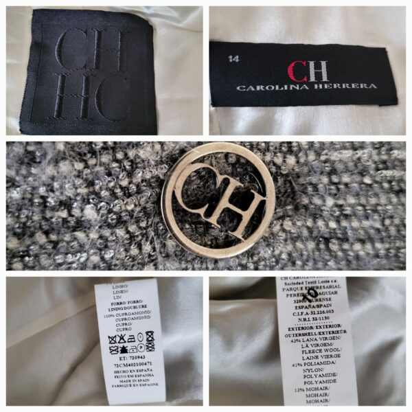 Vintage CAROLINA HERRERA Mohair Blazer - Image 10