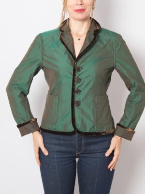 ALBERTO ASPESI Reversible Silk Blazer