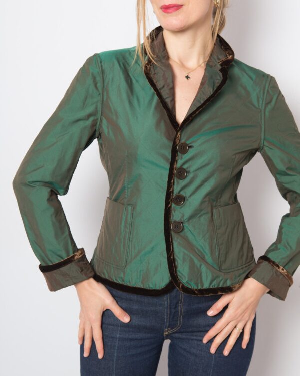 ALBERTO ASPESI Reversible Silk Blazer - Image 5