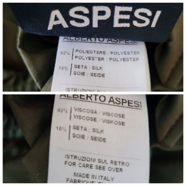 ALBERTO ASPESI Reversible Silk Blazer - Image 10