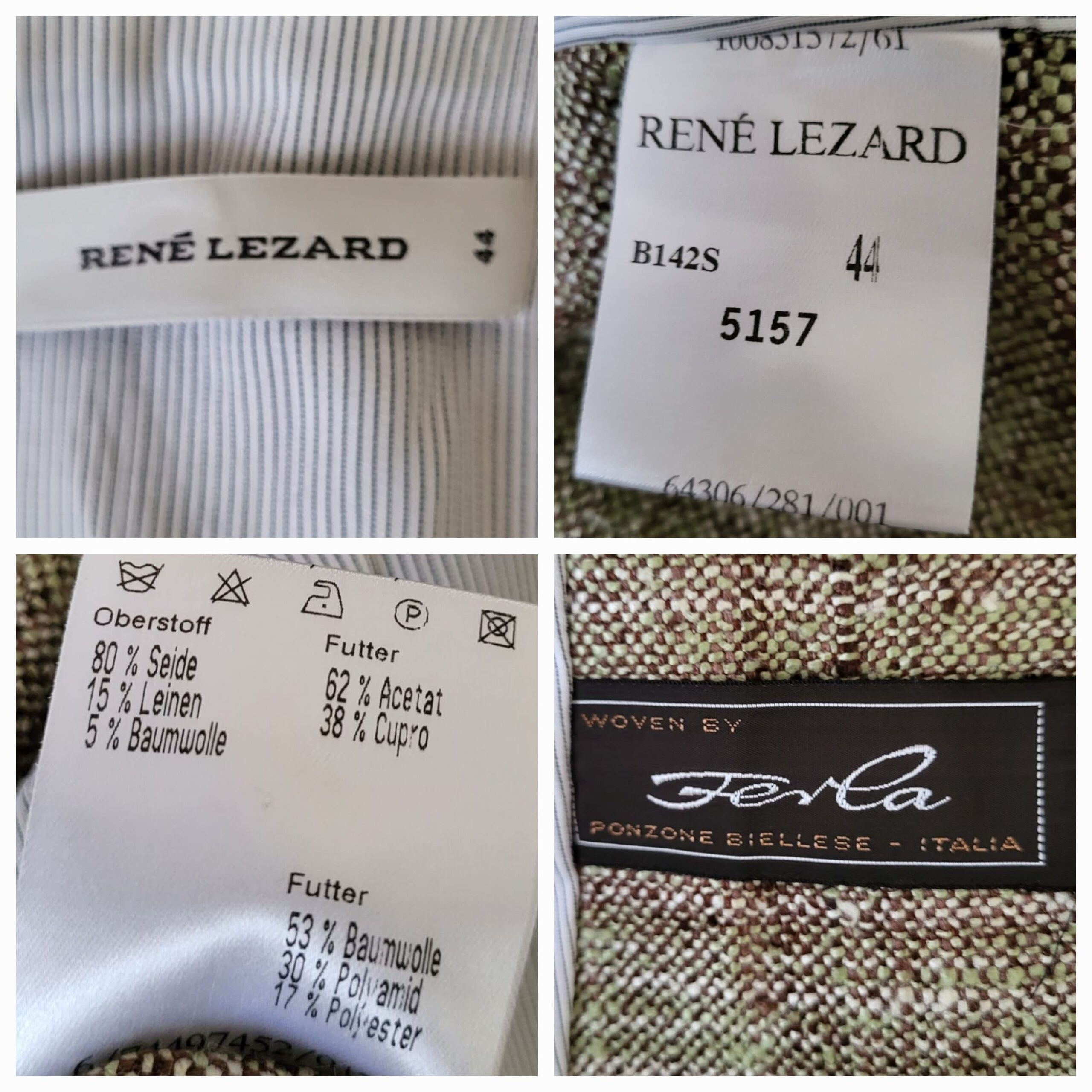 Vintage René Lezard Blazer Vintage René Lezard Blazer - Image 6