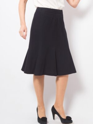 MAX MARA Black Wool Skirt