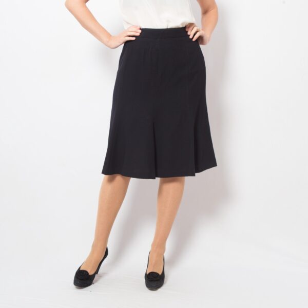 MAX MARA Wool Panel Skirt - Image 2