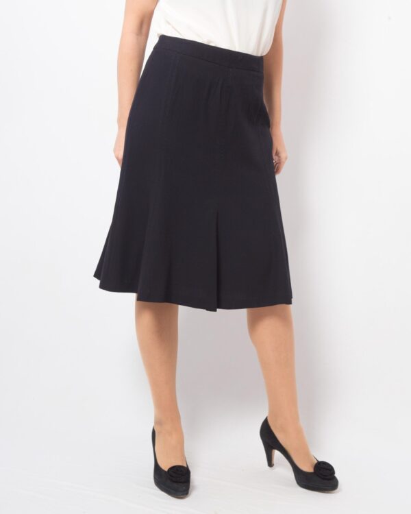 MAX MARA Wool Panel Skirt - Image 7