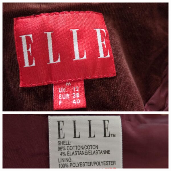 Vintage Rust Corduroy Blazer Women - Image 7