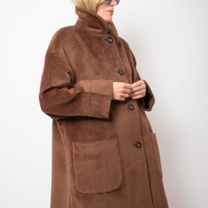 BASLER Vintage Wool Llama Coat Oversized